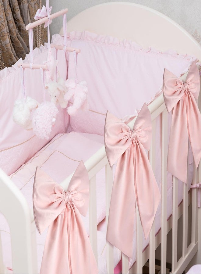 Solsew 3 Pack Large Pink Bows for Decoration 11 x 23 Inches Big Pink Bow Decor Coquette Party Background for Bachelorette Baby Shower Bridal Shower Wedding - Image 3
